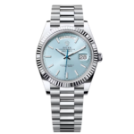 Rolex  Day-Date President 40mm Platinum Ice Blue Index Dial - 228236