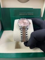 Rolex Lady-Datejust 28mm 279171 Sundust Index Oyster Stainless Steel and Rose Gold - Image 10