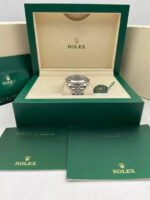 Rolex Datejust 41mm 126300 Blue Roman Oyster Stainless Steel Watch - Image 12