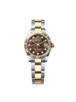 Rolex Datejust m278273-0023/0024 31mm Black Mother-of-Pearl Dial Stainless Steel and Yellow Gold Oyster Watch