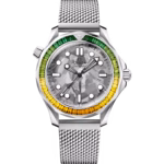 Omega Seamaster Diver 300M 42mm Grey Dial with Diamonds Canopus Gold™ Bracelet 210.55.42.20.99.001