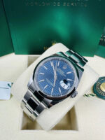Rolex  Datejust 36mm 126200 Oyster Perpetual Blue Fluted Motif Dial Jubilee Stainless Steel - Image 4