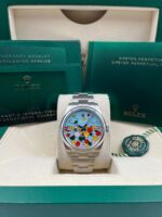 Rolex Oyster Perpetual 36mm 126000-0009 Turquoise Celebration Dial Oyster Bracelet - Image 8