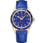 Omega Seamaster 300 41mm Blue Dial 18k Yellow Gold Strap 234.63.41.21.99.002