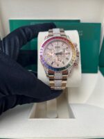 Rolex Cosmograph Everose Daytona Factory Diamond Rainbow Edition 40mm 116595RBOW - Image 2