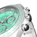 This product is out of stock. If you need to purchase it, please contact us to customize it.Rolex Daytona BISCAY GREEN WHITE CERAMIC - Image 5