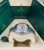 Rolex Datejust 41mm 126300 Silver Index Jubilee Stainless Steel Watch - Image 5