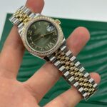 Rolex Datejust m278383RBR-0015/0016 31mm Olive Green Dial Oyster Bracelet - Image 21