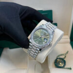Rolex Day-Date 40mm 228396TBR-0020 Green Roman Dial - Image 3