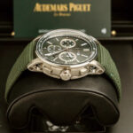 Audemars Piguet Code 11.59 Green Dial Green Rubber Strap Watch 41mm 26393ST.OO.A056KB.01 - Image 4