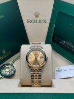 Rolex Datejust m278243-0013/0014  31mm Champagne Dial Yellow Rolesor Oyster Watch - Image 9