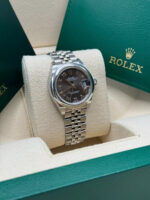 Rolex Lady-Datejust 28mm  m279160 Oyster Perpetual Dark Grey Dial Oyster Bracelet - Image 4