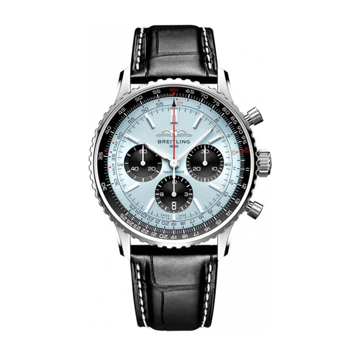 449C9F9C-68EC-76D2-0501-C11F5C4B2062.png Breitling AB0138241C1A1 Navitimer B01 Blue Dial - Νew - Image 1