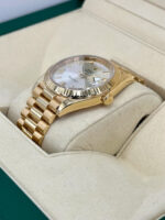 Rolex  Day-Date President 40mm Yellow Gold Silver Roman Dial - 228238 - Image 3