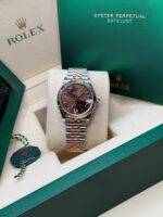 Rolex Datejust m278271-0003/0004 Chocolate 31mm Dial Oyster Bracelet Watch - Image 9
