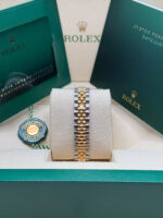 Rolex Lady-Datejust 28mm 279383RBR Champagne Diamond Dial Yellow Rolesor Oyster Bracelet - Image 6