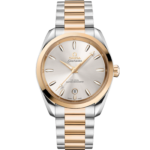 OMEGA Seamaster Aqua Terra 41 mm Atlantic blue Dial Stainless Steel and Sedna™ 18k Yellow Gold Bracelet 220.20.38.20.02.002