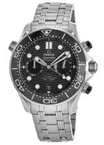 Omega Seamaster Diver 300M 44mm Black Dial Stainless Steel Bracelet 210.30.44.51.01.001 - Image 7