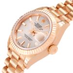 Rolex Lady-Datejust 28mm 279175 Rose Dial President Everose Gold - Image 6