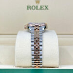 Rolex Lady-Datejust 28mm 279171 Chocolate Roman Oyster Stainless Steel and Rose Gold - Image 6