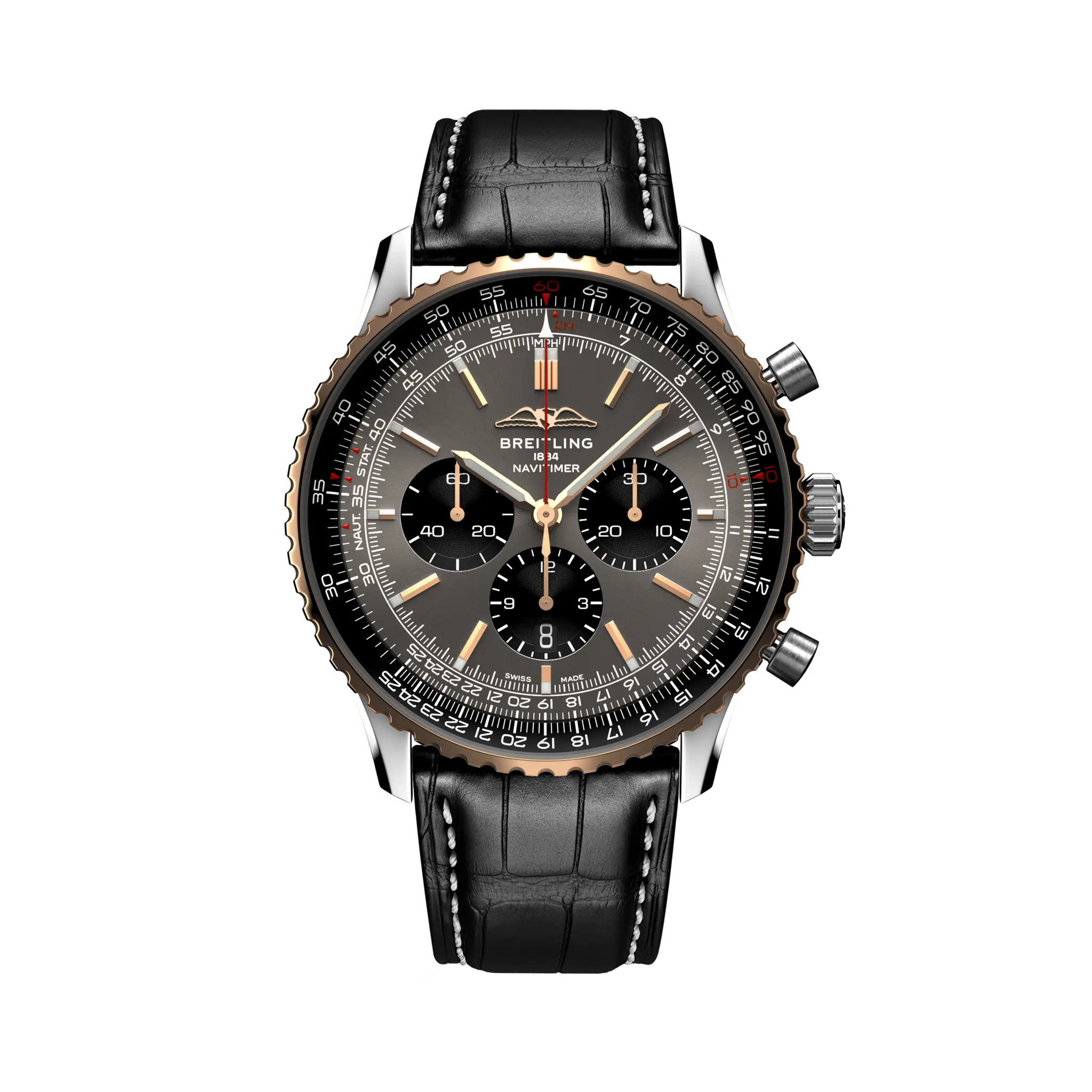 46132669-466F-551B-F619-48E5C97C1878.png Breitling Navitimer B01 Chronograph 46 UB01371A1B1P1 - Image 1