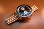 Omega Speedmaster Chrono Chime 45mm Blue Dial Sedna™ 18k Rose Gold Bracelet 522.50.45.52.03.001 - Image 9