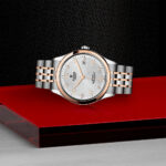 TUDOR 1926 39mm Two-Tone Silver Diamond Dial Men's Automatic Bracelet Watch M91551-0002 - Image 2