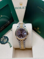 Rolex Datejust m278243-0013/0014  31mm Dark Grey Dial Yellow Rolesor Oyster Watch - Image 11