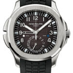 Patek Philippe Aquanaut Dual Time Black Dial Automatic Men's Watch 5164A-001-499