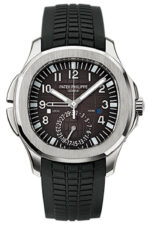 Patek Philippe Aquanaut Dual Time Black Dial Automatic Men's Watch 5164A-001-499