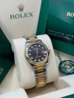 Rolex Datejust m278273-0023/0024 31mm Black Mother-of-Pearl Dial Stainless Steel and Yellow Gold Oyster Watch - Image 4