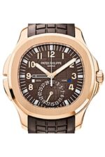 Patek Philippe Aquanaut Brown Embossed Arabic Dial Rose Gold Composite Men's Watch 5164R-001 - Image 2