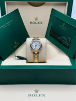 Rolex Lady-Datejust 28mm  279163 White Roman Dial Oyster Bracelet - Image 9
