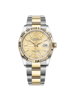 Rolex  Datejust 36mm 126233 Golden Palm Motif Dial Jubilee Bracelet Watch - Image 2