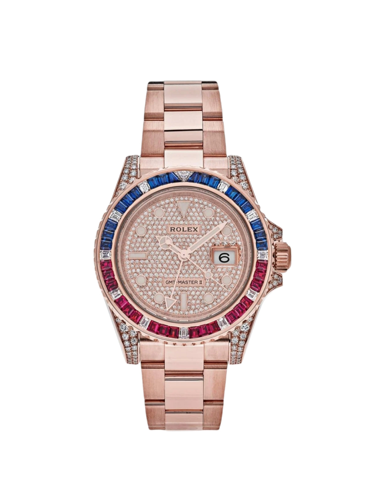 47E7604A-D916-6942-81D9-13032DC9AABA.jpg Rolex GMT-Master II 40mm 126755SARU-PAVE - Image 1