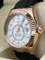 Rolex  Sky-Dweller 42mm Rose Gold White Dial Oysterflex - 336235 - Image 4
