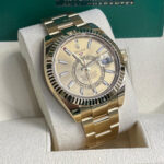 Rolex  Sky-Dweller 42mm 336938-0001 Yellow Gold Champagne Dial - Image 3