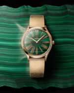 Omega De Ville Trésor 36mm Green Dial with Diamonds Moonshine™ 18k Rose Gold Bracelet 428.55.36.60.99.003 - Image 3