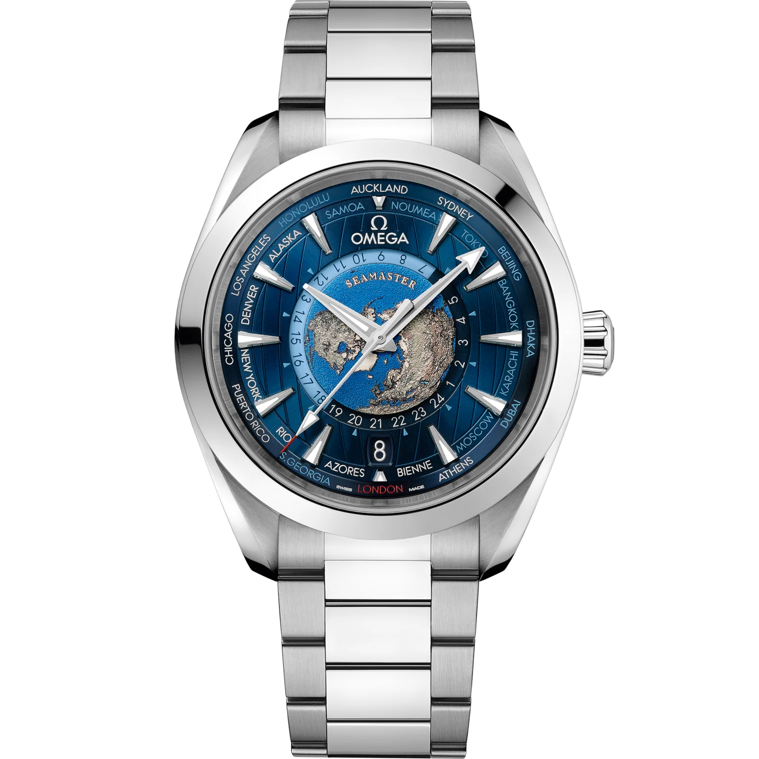 494488B6-578D-ABF6-14E6-BD6C6A9B8435.png Omega Seamaster Aqua Terra 150M 43 mm Blue Dial Stainless Steel Bracelet 220.10.43.22.03.001 - Image 1