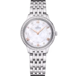 Omega De Ville Prestige, Stainless Steel and Diamond-set, 30mm Quartz 434.15.30.60.55.001