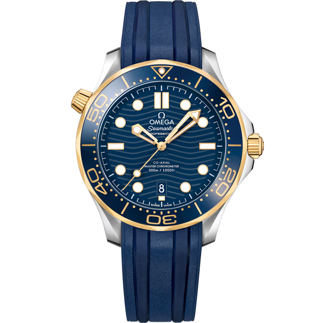 496A2560-420D-8A93-E812-CD1D7B352CCE.avif Omega Seamaster Diver 300M 42mm Blue Dial Stainless Steel 18k Yellow Gold Strap 210.22.42.20.03.001 - Image 1