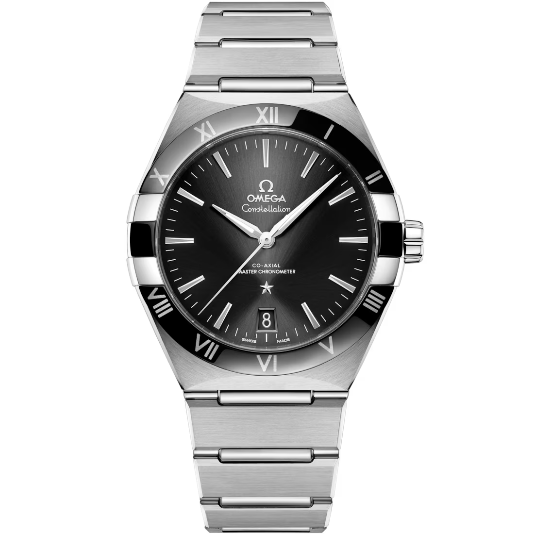 4A090C83-A989-C708-0AF0-49C7EBD800E0.avif Omega Constellation 41 mm Black Dial Stainless Steel Bracelet 131.30.41.21.01.001 - Image 1