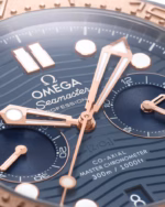 Omega Seamaster Diver 300M 44mm Blue Dial Titanium ‑ tantalum ‑ Sedna™ 18k Rose Gold Bracelet 210.60.44.51.03.001 - Image 4