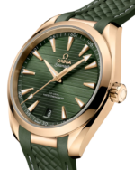 Omega Seamaster Aqua Terra 150M 41mm Green Dial Stainless Steel and Sedna™ 18k Yellow Gold Strap 220.52.41.21.10.001 - Image 3