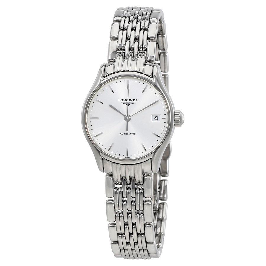 4A7FEC58-DBB8-829C-2890-A66EAD61AEA5.jpg Longines Women's L43604726 Flagship Automatic Stainless Steel Watch - Image 1