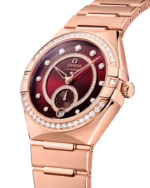 Omega Constellation 34mm Red Dial with Diamonds Sedna™ 18k Rose Gold Bracelet 131.55.34.20.61.001 - Image 2