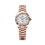 Rolex Lady-Datejust 28mm 279175 Mother-of-Pearl Dial President Everose Gold