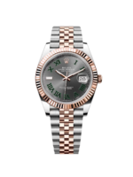 Rolex Datejust 41mm 126331 Oyster Band Steel and Everose Gold Men’s Watch - Image 2
