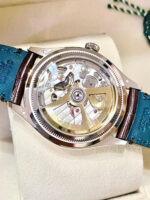 Rolex 1908 White Gold White Dial Brown Alligator Strap - 52509-0006 - Image 7