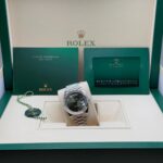 Rolex  Day-Date President 40mm Platinum Green Olive Roman Dial - 228236 - Image 10